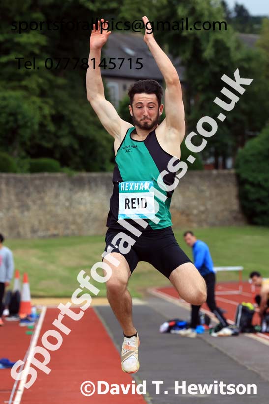Decathlon Long Jump, 2024 EAP International Combined events, Hewcham, Northumberland.  Photo: David T. Hewitson/Sports for All Pics